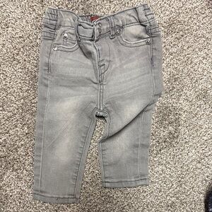 7 For All Mankind 6-9 month gray jeans